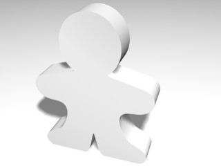 Obraz premium icono humano