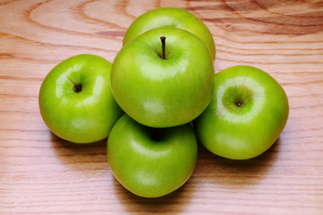 Green apples