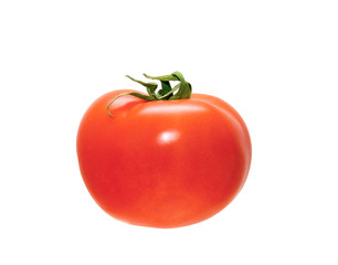 Tomato isolated on white background