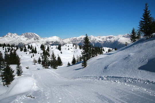 paesaggio innevato