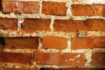 mur brique rouge