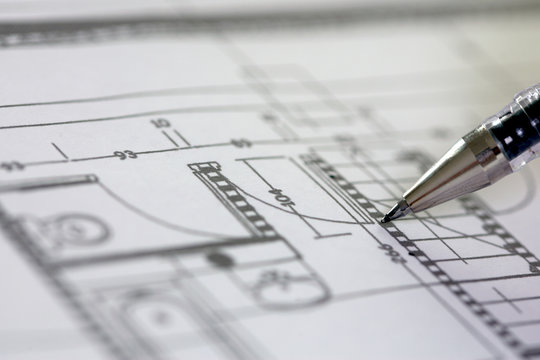 &eacute;tude d'un plan de construction