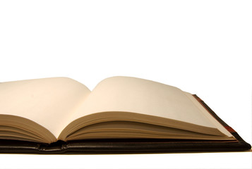 book on white