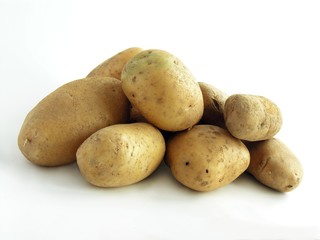 raw potatoes
