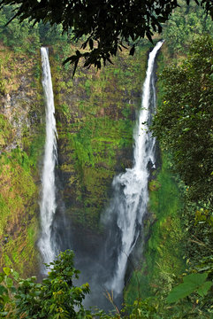 Waterfall In Bolaven Hill, Laos.