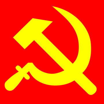 communism symbol - hammer and sickle