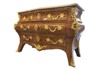 commode dorée