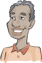 african man with a great smile