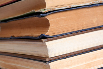 Stack of old books