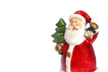 santa claus on white background