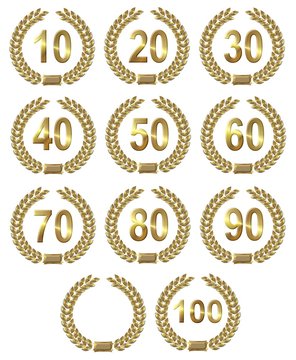 lorbeerkr&auml;nze 10 - 100