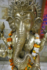 ganesha statue, delhi, india