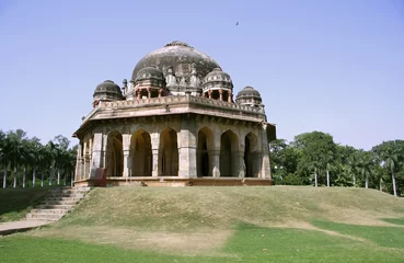 Foto op Plexiglas mughal architecture at lodhi gardens, delhi, india © paul prescott