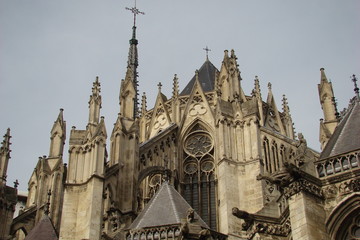 Fototapeta premium Cathédrale Notre Dame d'Amiens,Aisne,Picardie