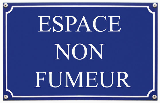 Espace non fumeur