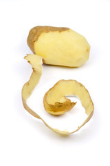 Peeled potato