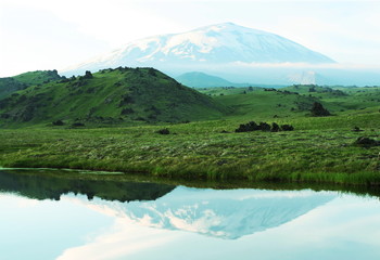 Volcano on Kamchatka