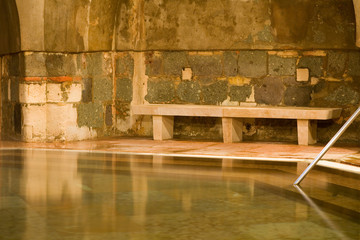 old public baths interior