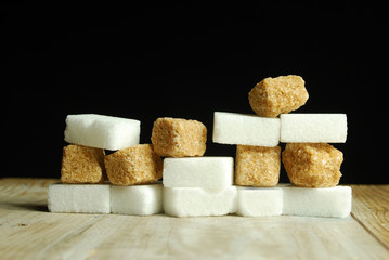 sucre blanc sucre roux