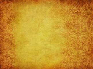 grunge floral background with space for text or image