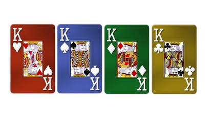 Obraz premium 4 könige metallic