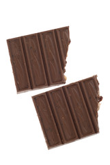 isolated chocolate