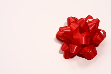 Red Gift Bow