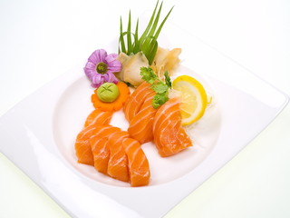 lachs sashimi