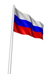 russische flagge