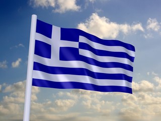 griechische flagge