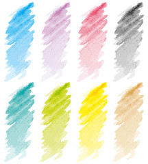 Brush pastel colors