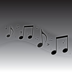 Musical Note Background