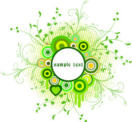 Floral background  vector