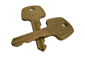 keys (isolated on white background)