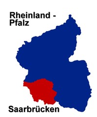 Obraz premium rheinland - pfalz