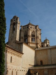 Fototapeta na wymiar monasterio de Poblet
