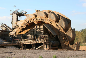 Schaufelradbagger