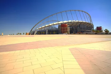 Zelfklevend behang Stadion Khalifa (Kalifa) sportstadion in Doha, Qatar
