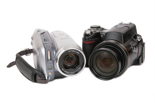 Modern photo and HDV cameras