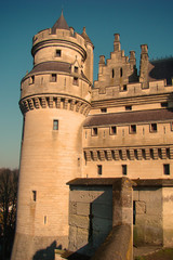 Fototapeta premium Chateau de Pierrefonds,Oise,Picardie