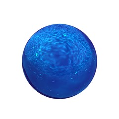 Blue Glass Sphere