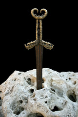 Sword got stuck in a stone