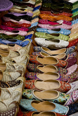 Schuhe im Dubai Souk