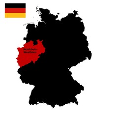 deutschland - bundesland nordrhein westfalen