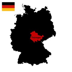 deutschland - bundesland thüringen © mrr