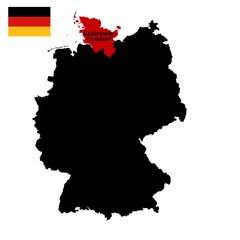 Obraz premium deutschland - bundesland schleswig holstein