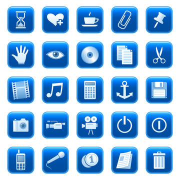Web icons, buttons 3