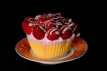 Raspberry Cupcake