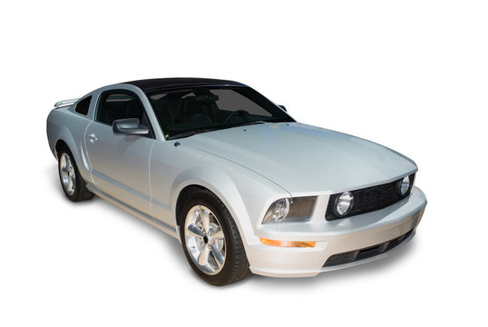 Silver Sports Car