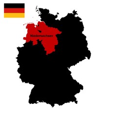deutschland - bundesland niedersachsen © mrr